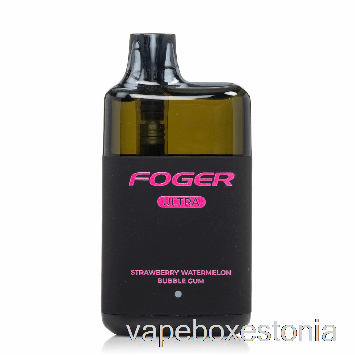 Vape Box Estonia Foger Ultra 6000 ühekordne Maasika-arbuusi Närimiskumm
